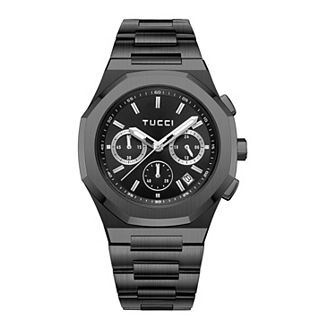 TUCCI Italy Lussuoso Men's Stainless Steel Wrist Watch - TW0588