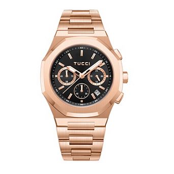 TUCCI Italy Lussuoso Men's Stainless Steel Wrist Watch - TW0588