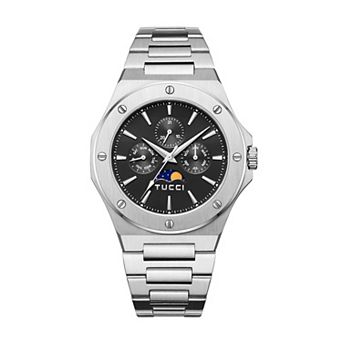 TUCCI Italy Precisione Men's Black Rubber Strap Watch - TW0594