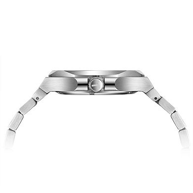 TUCCI Italy Livello Men's Stainless Steel Skeleton Automatic Watch - TW0597