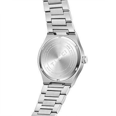 TUCCI Italy Consueto Men's Stainless Steel Quartz Watch - TW0600
