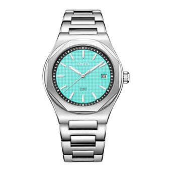TUCCI Italy Consueto Men's Stainless Steel Quartz Watch - TW0600