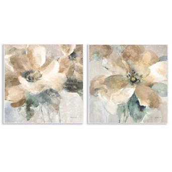 Stupell Home Decor Abstract Floral Wall Art Set of 2