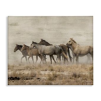Stupell Home Decor Galloping Horse Herd Wall Art