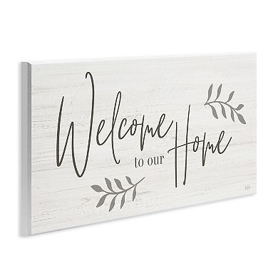 Stupell Home Decor Welcome To Our Home Wall Art