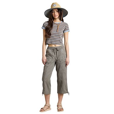 Juniors' UNIONBAY Cheriann Utility Crop Pants