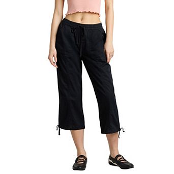 Juniors' UNIONBAY Cheriann Utility Crop Pants