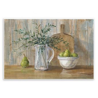 Stupell Home Decor Rustic Pears Still Life Wall Art