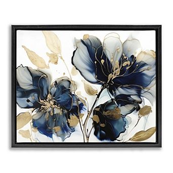 Stupell Home Decor Modern Flowers Framed Wall Art