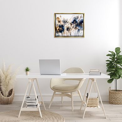 Stupell Home Decor Floral Abstraction Framed Wall Art