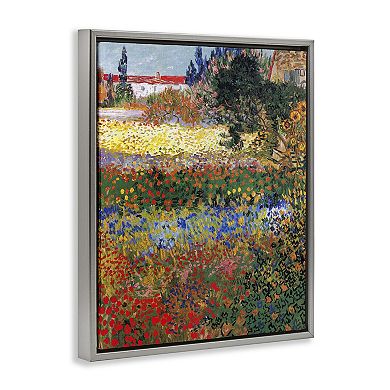 Stupell Home Decor Flower Garden Van Gogh Framed Wall Art