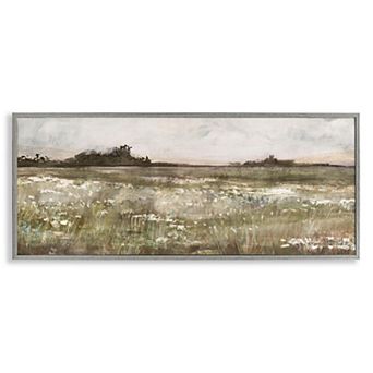 Stupell Home Decor Rural Country Meadow Framed Wall Art