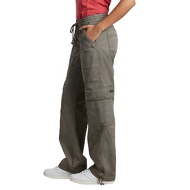 Juniors' UNIONBAY Straight Leg Side Cargo Pants