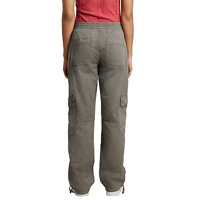 Juniors' UNIONBAY Straight Leg Side Cargo Pants