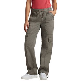 Juniors' UNIONBAY Straight Leg Side Cargo Pants