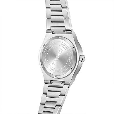 TUCCI Italy Women's Stainless Steel Chronograph Wrist Watch