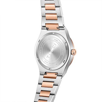 TUCCI Italy Women's Two-Tone Stainless Steel Chronograph Wrist Watch