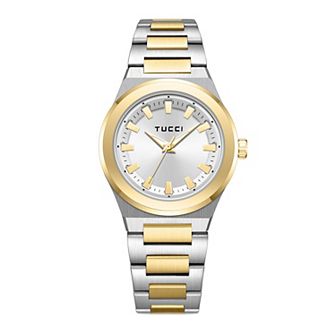 TUCCI Italy Women's Stainless Steel Bracelet Watch - TW0591-WATCH-SS, TW0591-WATCH-GSS, TW0591-WATCH-RSS