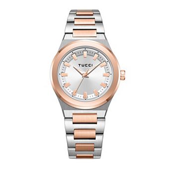 TUCCI Italy Women's Stainless Steel Bracelet Watch - TW0591-WATCH-SS, TW0591-WATCH-GSS, TW0591-WATCH-RSS