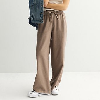 Juniors' SO® Pull-On Paper Bag Pants