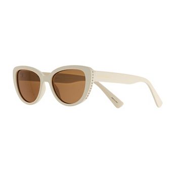 Women's PRIVE REVAUX Snowdrop/S 54mm Cat Eye Sunglasses