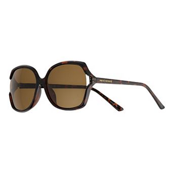 Women's PRIVE REVAUX X75007 Micro Star Oversized Tortoise Sunglasses