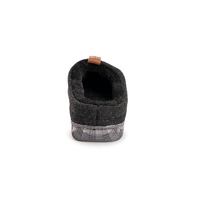 MUK LUKS Men's Miles Slip-On Clog Slippers
