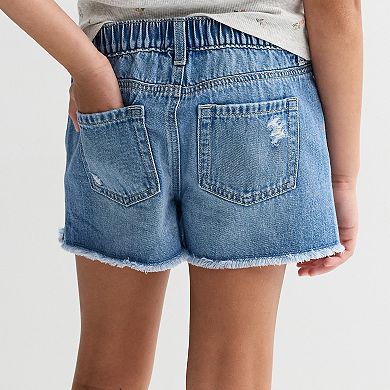 Girls 7-16 SO® Denim Midi Cutoff Shorts in Regular & Plus Size