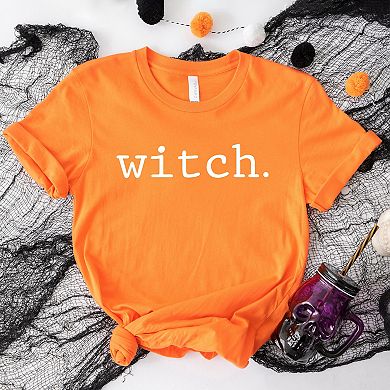 Witch Typewriter - Women's Short Sleeve Graphic T-Shirt