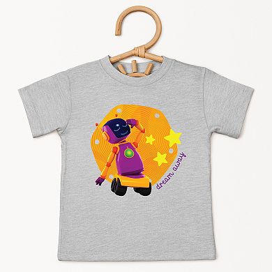 Leo the Truck Dream Away Robot - Toddler Short Sleeve Graphic T-Shirt