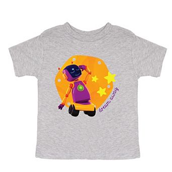 Leo the Truck Dream Away Robot - Toddler Short Sleeve Graphic T-Shirt