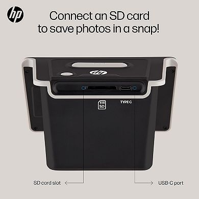 HP FilmScan 22MP Film & Slide Scanner w/ 5" Touchscreen Convert Negatives to Digital JPEG