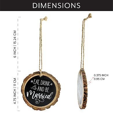 First Married Christmas Ornaments (Set of 3)