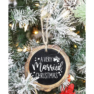 First Married Christmas Ornaments (Set of 3)