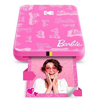 Barbie x Kodak Step Slim Wireless Instant Portable Photo Printer, 2x3" Full Color Photo Printer