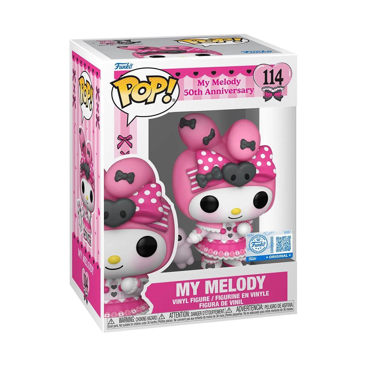 Детская фигурка Funko Pop! Hello Kitty: My Melody #114 50th Anniversary — фото 3