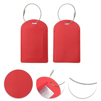 1 Pc Semicircle Horizontal Style Luggage Tag for Office