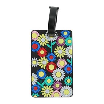 1 pc Cartoon Pattern Luggage Tag for Travelling 2.56"x4.13"