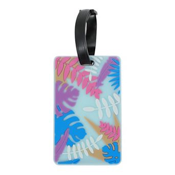 1 pc Cartoon Pattern Luggage Tag for Travelling 2.56"x4.13"