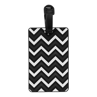 1 pc Wave Pattern Luggage Tag for Travelling 2.36"x4.13"