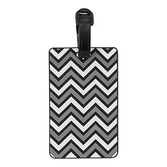 1 pc Wave Pattern Luggage Tag for Travelling 2.36"x4.13"