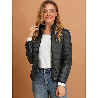 2 Packs Women's Hooded Lightweight Down Packable Puffyer Jacket