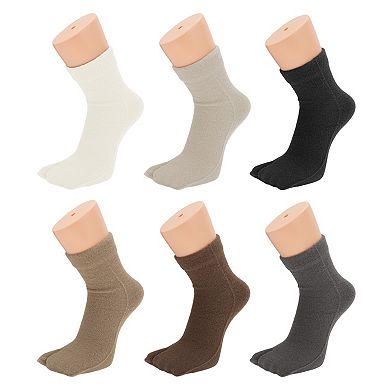 Women Comfortable Two-toed Sock 1 Pair One Size