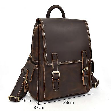 The Raoul Backpack Handmade Leather Backpack