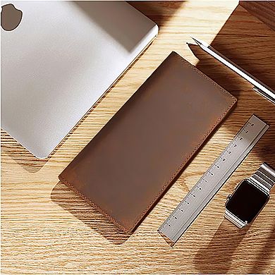 The Pathfinder Bifold Wallet Genuine Leather Pocket Book