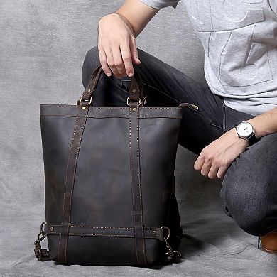 The Shelby Backpack Handmade Leather Backpack