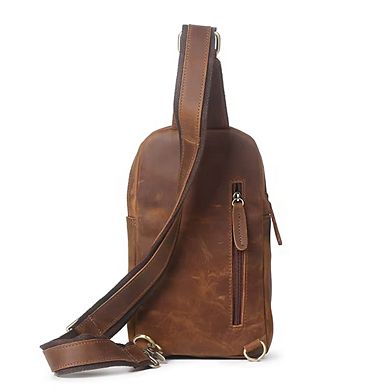 Erling Leather Sling Bag Crossbody Leather Pack