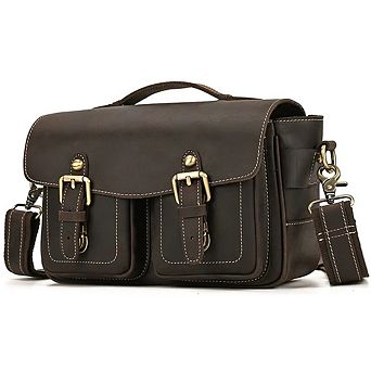 The Bjorn Leather Laptop Bag Vintage Leather Briefcase
