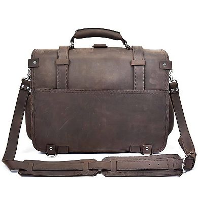 The Gustav Vintage Leather Messenger
