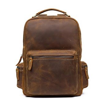 The Langley Backpack Vintage Leather Backpack